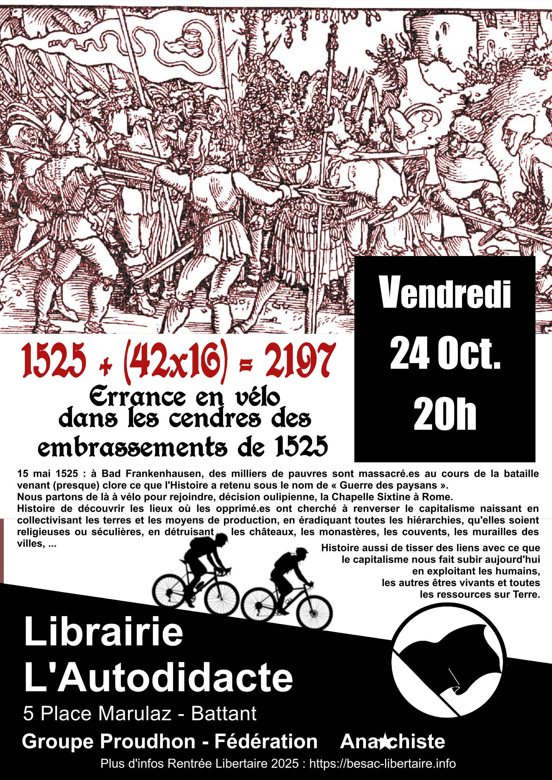 Affiche 24-10 1525 errance à vélo